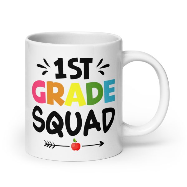 1st grade squad funny coffee mug / cup - Image 7