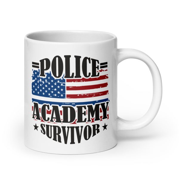 Police academy survivor funny coffee mug / cup - Image 7