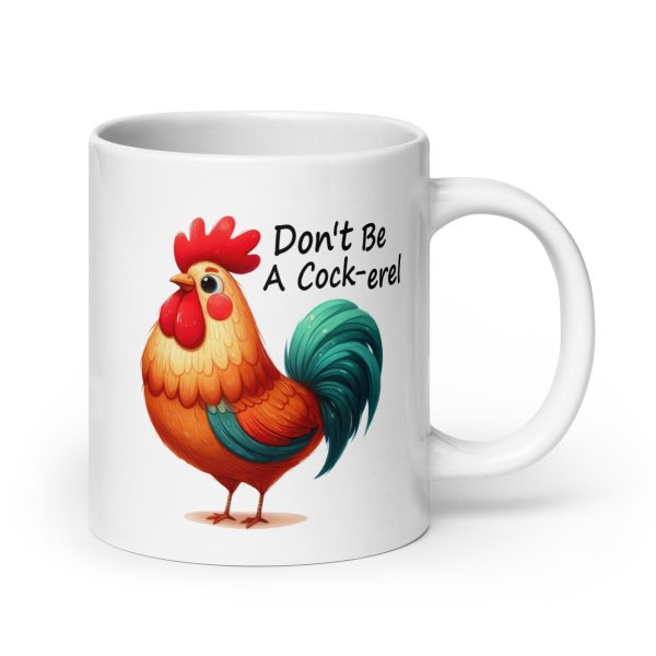 Don't be a cock-erel funny coffee mug / cup - Image 7